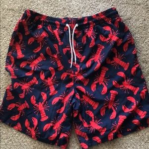Men’s - Old Navy Lobster Swim Trunks - LG Long